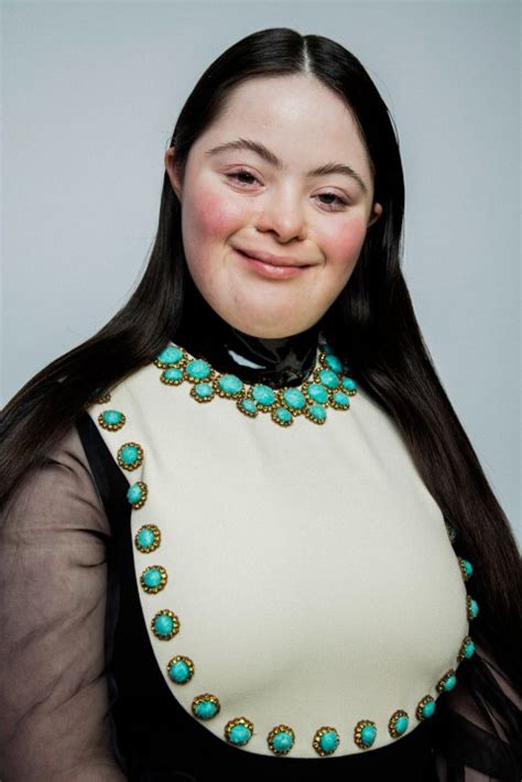 gucci down modella|gucci down syndrome commercial.